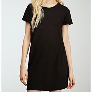 Forever 21 Black Tshirt dress